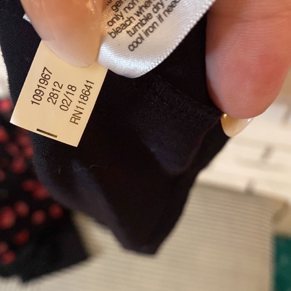 Lane Bryant black dress ruffle sleeves 14/16 - Picture 5 of 5